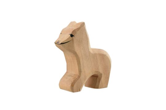 Holzspielfigur Eisbär klein