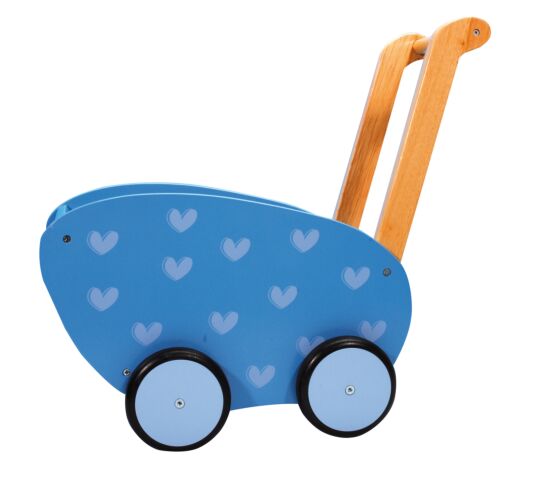 Puppenwagen blau